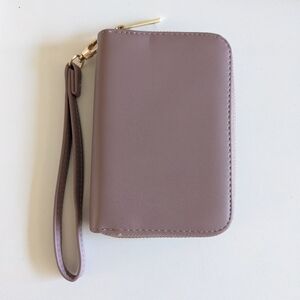 Mauve wristlet